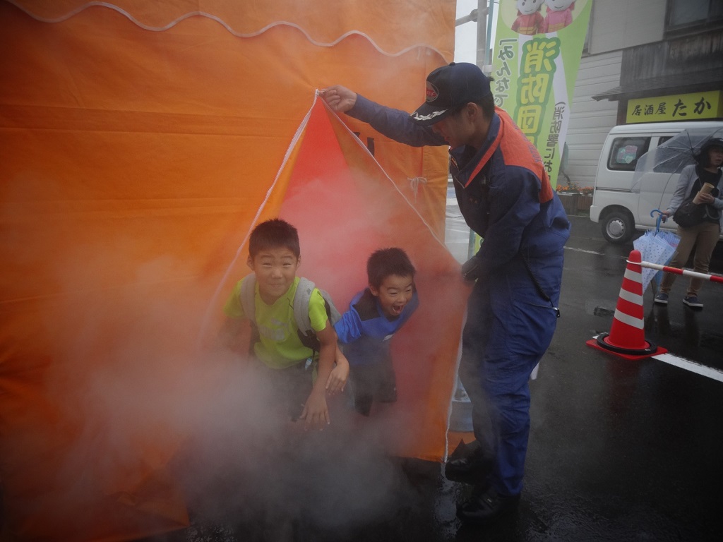 第36回きょうごくふるさとまつり 羊蹄山ろく消防組合消防署 京極支署 公益財団法人 北海道消防協会